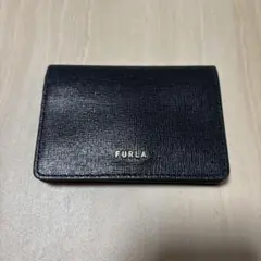 【即購入可】FURLA 名刺入れ カードケース ブラック　黒　フルラ