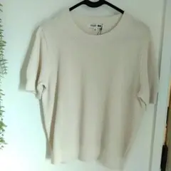 【UNIQLO】コットンポップコーンクルーセーター サイズXL