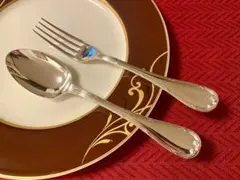 【ラス1！可愛いリュバン極美品】クリストフル リュバン テーブルカトラリーセットのサムネイル