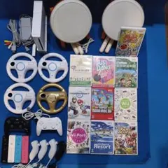 任天堂スペシャル✨Wiiリモコンプラス マリオカート タタコン　wiiハンドル