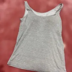 UNIQLO ユニクロ　AIRism グレー タンクトップ M