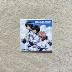 ダイヤのA アニメイト特典 スクエア缶バッジ CLOUD NINE