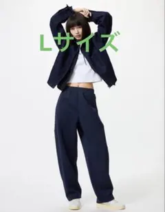 新品未使用タグ付きユニクロ ドライスウェットカーブパンツ L