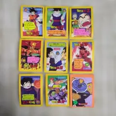 当時物】ドラゴンボールZ マグネット 11枚セット（ホロ1枚/ノーマル10