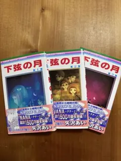 矢沢あい 下弦の月 全3巻セット