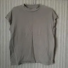 MUJI 無印良品 フレンチスリーブ Tシャツ グレー Mサイズ