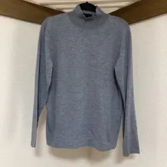 レディース　セーター　薄手　グレー