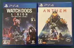 ウォッチドックス　レギオン　ANTHEM アンセムPS4