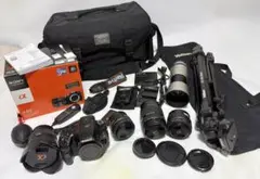 【欲しいが全部揃った】SONYα65＋レンズ5本他20点最強フルセット撮影作品有のサムネイル