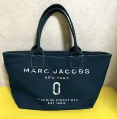 希少 MARC JACOBS キャンバス 素材 トートバッグ ターコイズのサムネイル