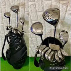 初心者必見☆メンズゴルフクラブセット☆ゼクシオ☆ゼクシオ製キャディバッグ付のサムネイル