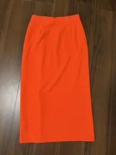 GU タイトスカート オレンジ M