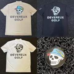 DEVEREUXGOLF デヴァローゴルフ ヘッドカバー4点セット ホワイト 