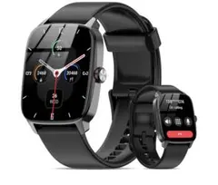 スマートウォッチ iPhone アンドロイド対応 大画面 通話機能1.85インチ