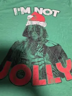 STAR WARS ダースベイダー クリスマス Tシャツ グリーン