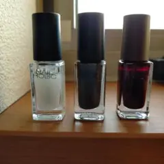 NAIL HOLIC３本 & CANMAKE 2本　ネイルカラー5本まとめ売り