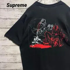 希少2XL】シュプリーム ハーディーズドッグ バックプリント ビッグロゴ