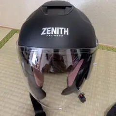 YAMAHA ZENITH ジェットヘルメット マットブラックのサムネイル
