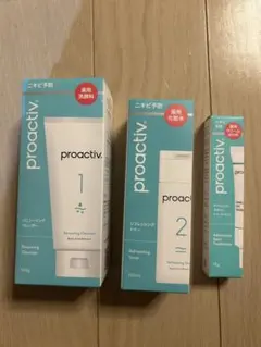 proactivリニューイングクレンザー&トナー＆スポットトリートメント3点のサムネイル