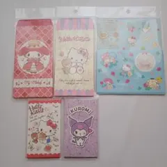 ハローキティ・マイメロディ ぽち袋セット