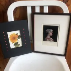 （311）フォトフレーム　額縁　複製画　絵画風