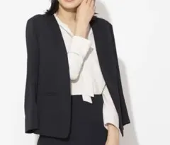 NATURAL BEAUTY BASIC セットアップスーツ M ネイビー