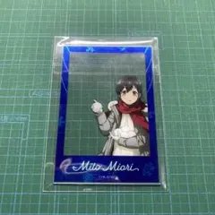 青ブタ　大垣　コラボ　アクリルカード　美東美織