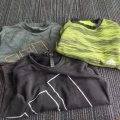 adidas　子供服トレーナー　3点セット