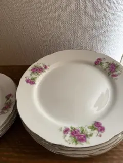 yamatsu プチローズお皿9枚セット