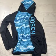 GOSEN カモフラージュ フード付きウェア　SS