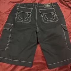 W34】KEIJU着用TRUE RELIGION カーゴショーツ y2k 黒 - メルカリ