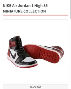 ガシャポンNIKE Air Jordan 1 BLACK TOE