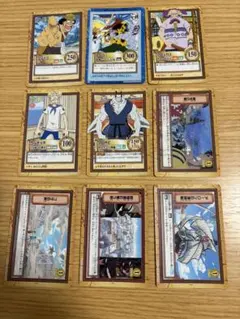 【9枚】ワンピース カードダス ハイパーバトル まとめ売り