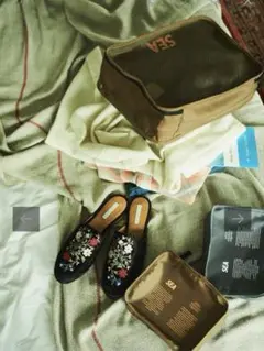 ジョンマスターオーガニック×ウィンダンシー　コラボ　トラベルポーチ　旅行