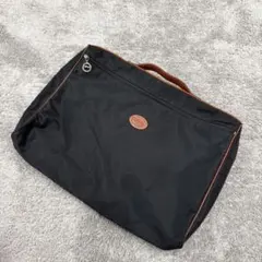 LONGCHAMP ビジネスバッグ ブリーフケース　ナイロン　レザー　ブラックのサムネイル