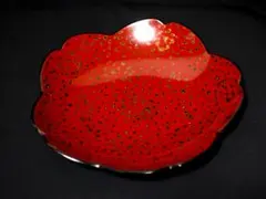 津軽塗 菓子皿 伝統工芸品 漆器