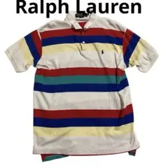 【最終値下げ！ポロシャツＬラルフローレン】刺繍 ポニーロゴ メンズトップス半袖