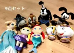 ディズニーぬいぐるみ9点セット