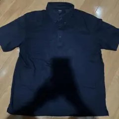 あ*く様 UNIQLO エアリズム ポロシャツ XL ネイビー