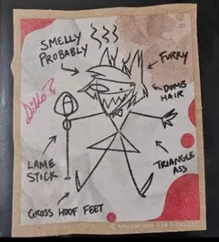 ハズビンホテル ステッカー アラスター PARCO ポップアップ