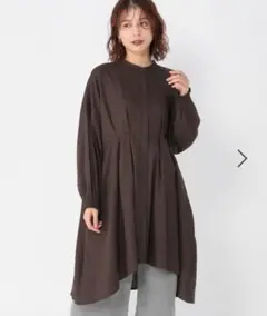 切り替えタックシャツチュニック　スタディオクリップ　今季商品