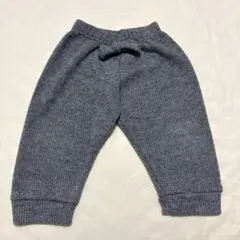 anggo 韓国子供服 ニットパンツ グレー S