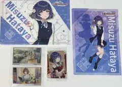 秦谷美鈴 セット ウエハース2 クリアポスター ガチャ 学マス