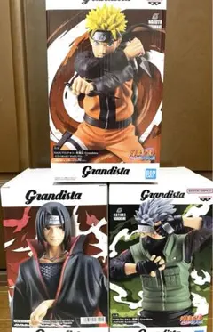 NARUTO-ナルト- 疾風伝 Grandista- 3種セット