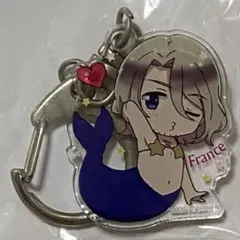 ヘタリア　beautiful world 星座　アクリルキーホルダー　フランス