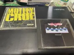 洋楽CD 2枚セット Mötley Crüe Aerosmith