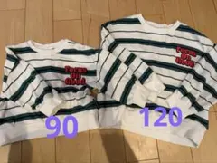 マイリトルワンダートレーナー おそろい 120 90ボーダー