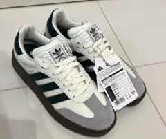 新品　アディダス サンバ　SAMBA XLG グリーン　24.5cm