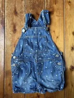 BabyGAP デニム　サロペット　ハート