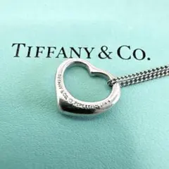 TIFFANY ティファニー ネックレス オープンハート ヴィンテージ 925のサムネイル